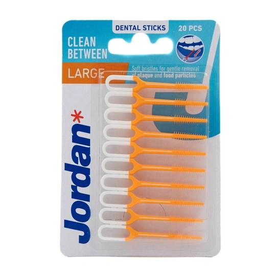 Jordan Clean Between Sticks Large - 20 stk