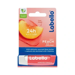 Labello peach Shine – 4,8 g