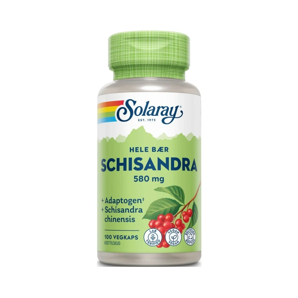 Solaray Schisandra 580 mg – 100 kaps