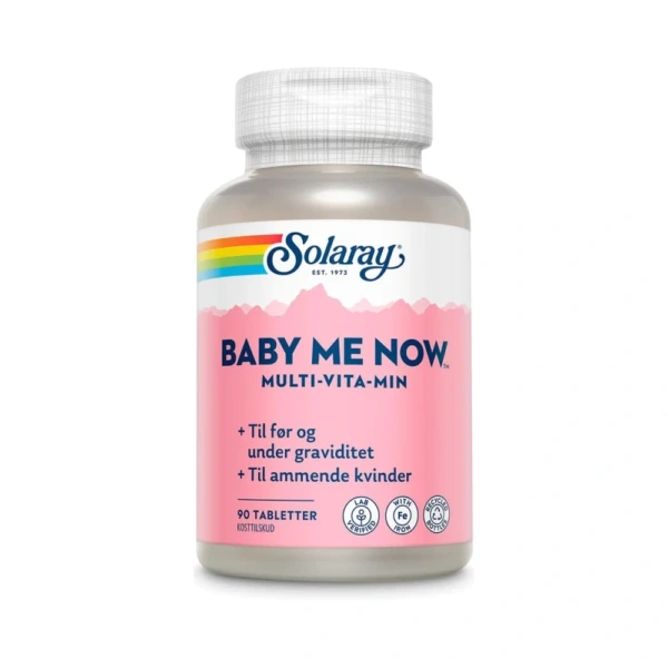Solaray Baby-Me-Now – 90 tabl