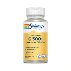 Solaray C500+ Hyben & Citron – 100 tabl