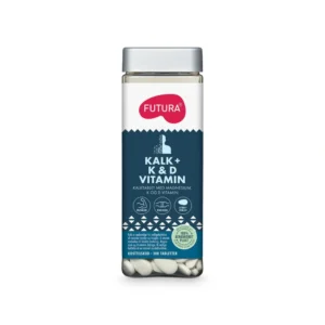 FUTURA Kalk + K & D vitamin – 300 tabl