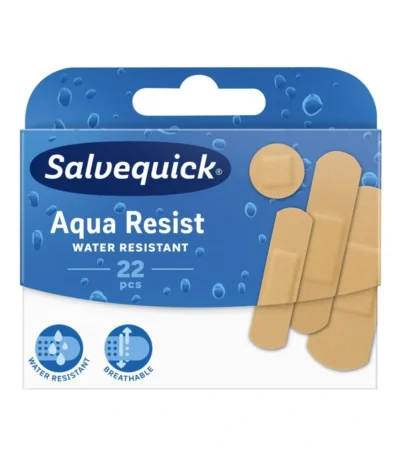 Salvequick Aqua Resist Plaster – 22 stk