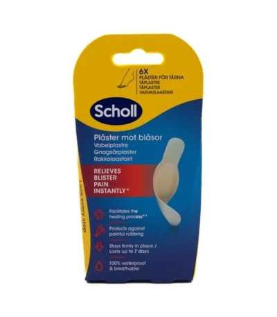 Scholl Blister Plasters Toes – 6 stk