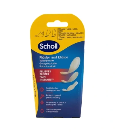 Scholl Blister Plasters Mixed – 5 stk