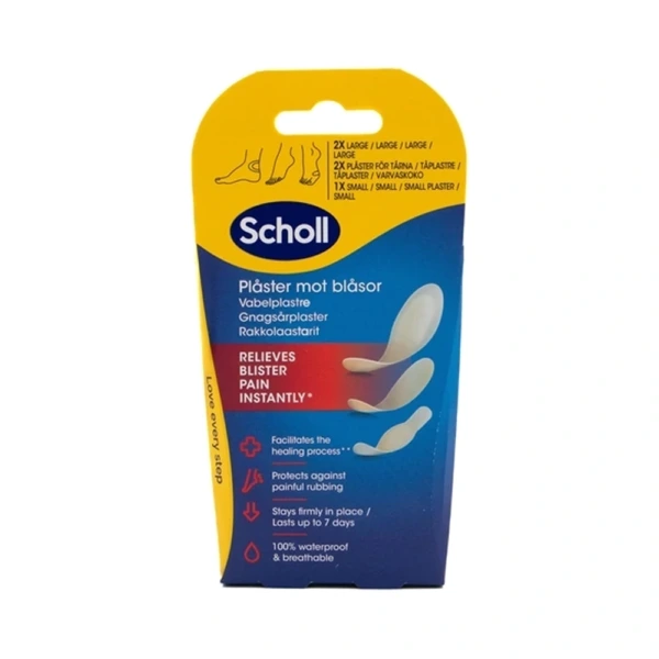 Scholl Blister Plasters Mixed – 5 stk