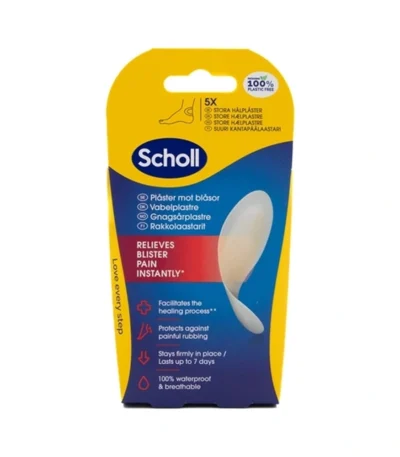 Scholl Blister Plasters Heel – 5 stk