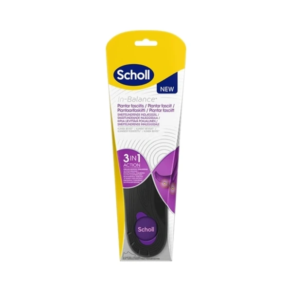 Scholl Med Insoles Plantar Fasciitis Str. L – 1 par