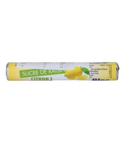 Bloc Druesukker Citron – 18 stk