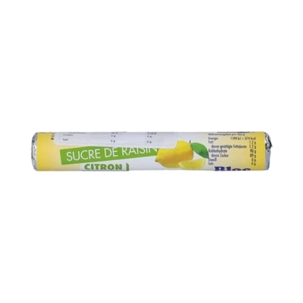 Bloc Druesukker Citron – 18 stk