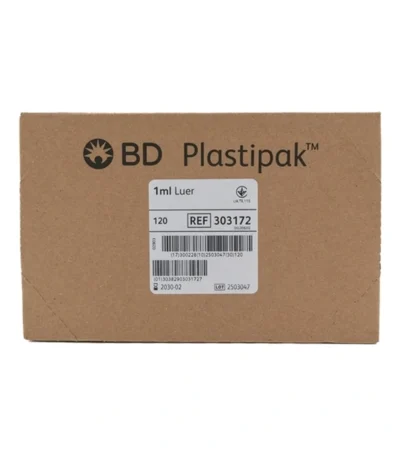BD 3-komponentsprøjte 1 ml – 120 stk