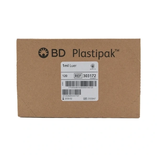 BD 3-komponentsprøjte 1 ml – 120 stk