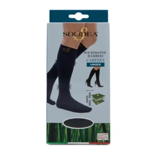 Solidea bamboo carezza sort unisex støttestrømper Str. XL – 1 par