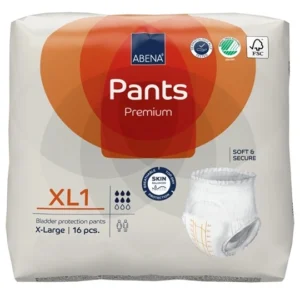 Abena Pants Premium XL1 orange – 18 stk