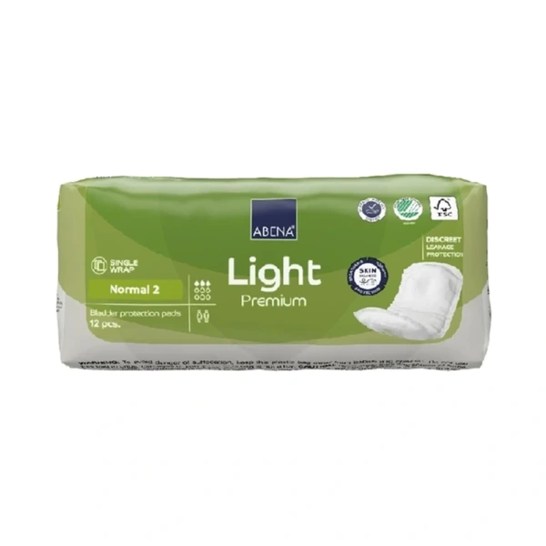 Abena Light Premium Normal 2 lysegrøn – 12 stk