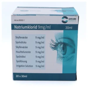 Safecare Nordic Øjenskyllevæske – 20 x 30 ml