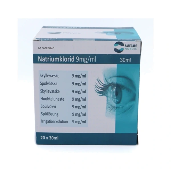Safecare Nordic Øjenskyllevæske – 20 x 30 ml