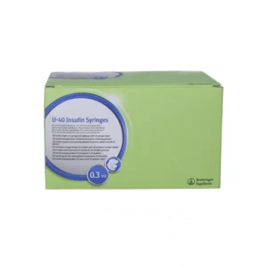 U-40 insulinsprøjte 0,3ml – 120 stk