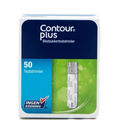 Contour Plus Teststrimler – 50 stk