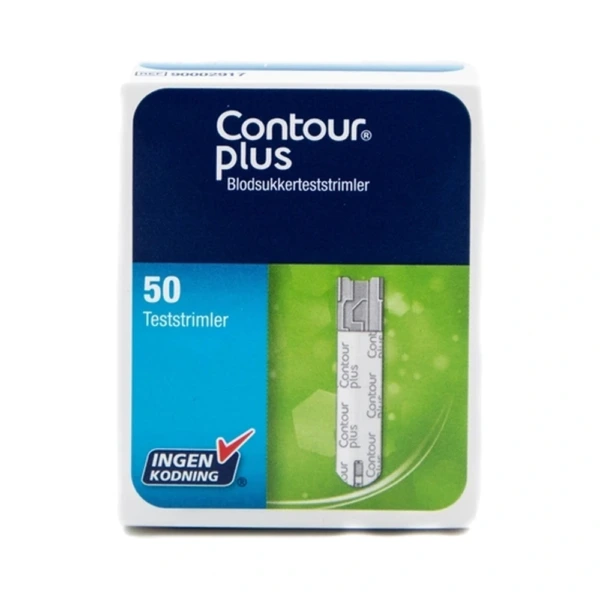 Contour Plus Teststrimler – 50 stk