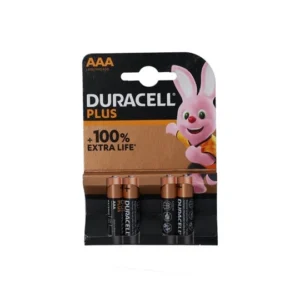 Duracell Plus AAA Alkaline – 4 stk
