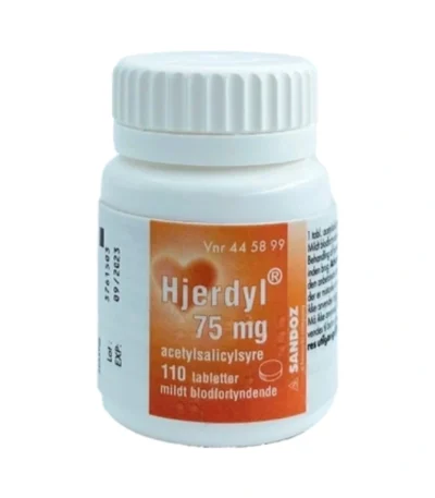 Hjerdyl 75 mg - 110 stk