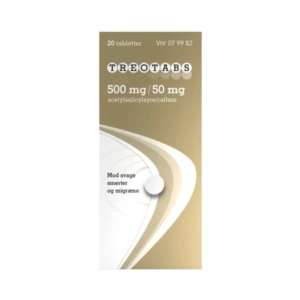 Treotabs 500+50 mg - 20 stk
