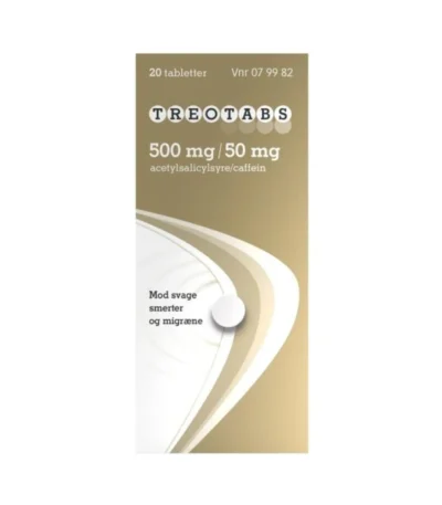 Treotabs 500+50 mg - 20 stk