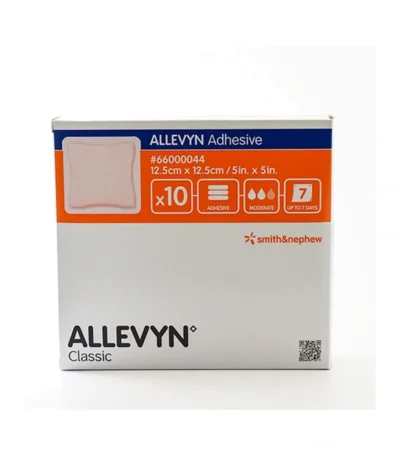 smith&nephew Allevyn Adhesive 12,5 x 12,5 cm – 10 stk