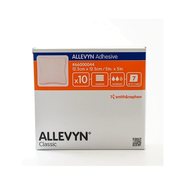 smith&nephew Allevyn Adhesive 12,5 x 12,5 cm – 10 stk