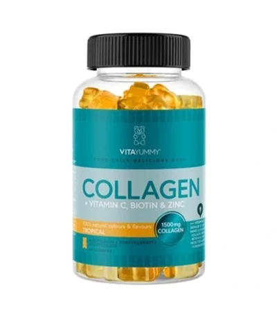 VitaYummy Collagen Tropical – 60 stk