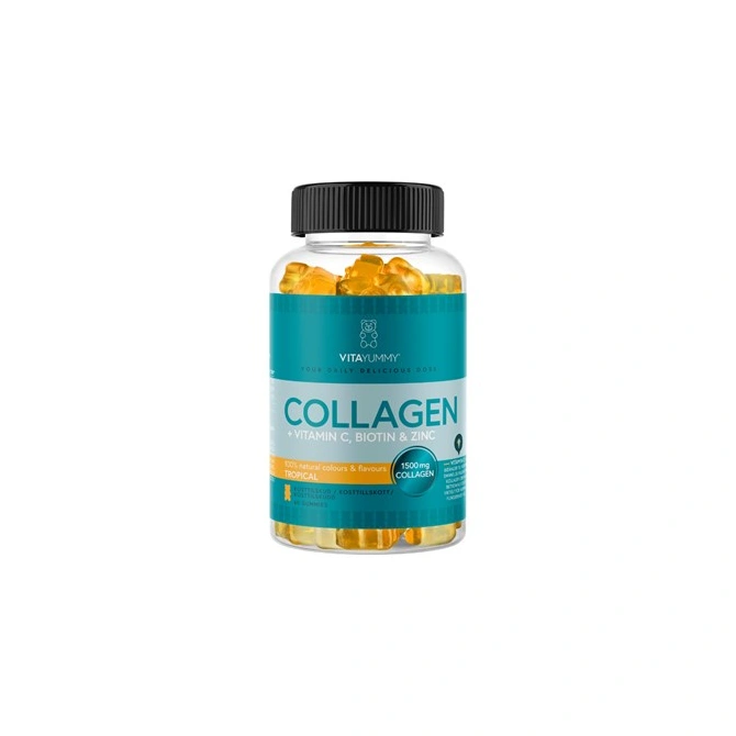 VitaYummy Collagen Tropical - 60 stk