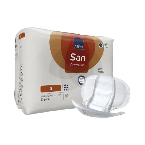 Abena San premium 8 orange – 22 stk