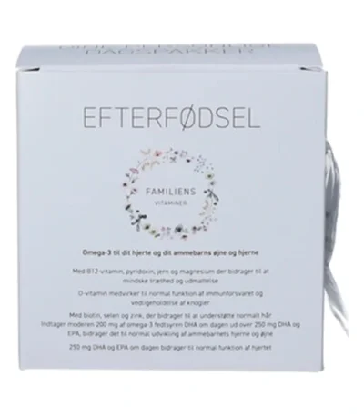 Familiens Vitaminer Familiens efterfødsel – 30 doser