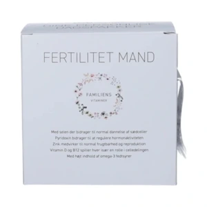 Familiens Fertilitet Mand – 30 dagspakker