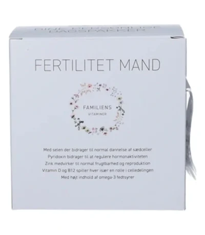 Familiens Fertilitet Mand – 30 dagspakker