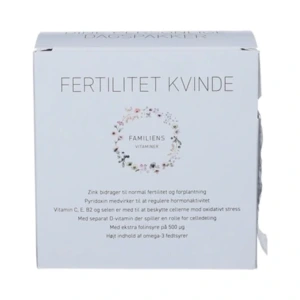 Familiens Fertilitet Kvinde – 30 dagspakker