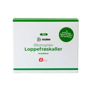 Kurm Øko Loppefrøskaller – 450 g