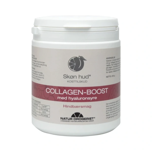 Natur Drogeriet Collagen-Boost Hindbær – 350 g