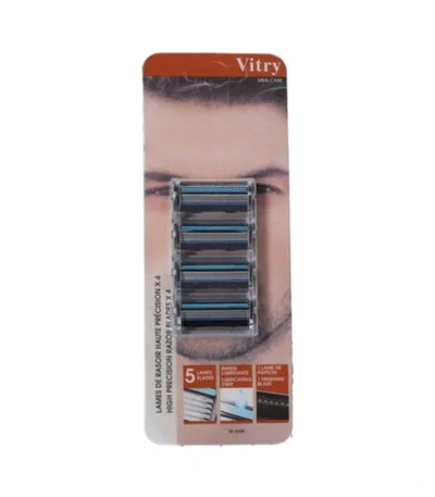 Vitry Refill Barberblade – 4 stk