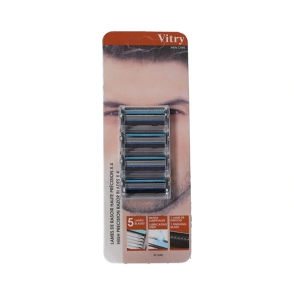 Vitry Refill Barberblade – 4 stk