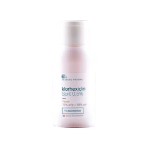 Faaborg Pharma klorhexidin sprit 0,5% farvet – 100 ml