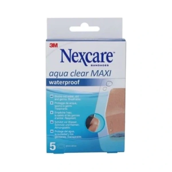 3M Nexcare Aqua Clear Maxi – 5 stk