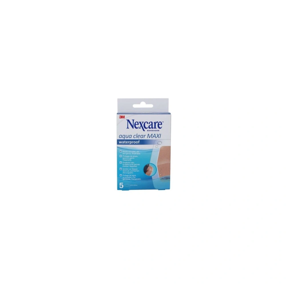 3M Nexcare Aqua Clear Maxi - 5 stk