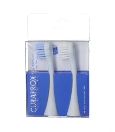 Curaprox Sensitive Børstehoved – 2 stk
