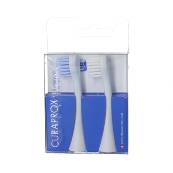 Curaprox Sensitive Børstehoved – 2 stk
