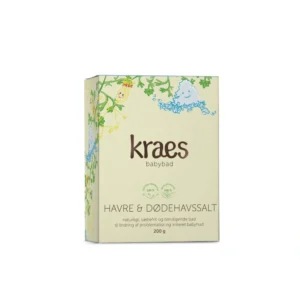 KRAES Babybad – havre & dødehavssalt – 200 g