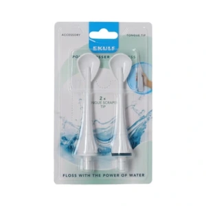 Ekulf Powerflosser Tungeskraber – 2 stk