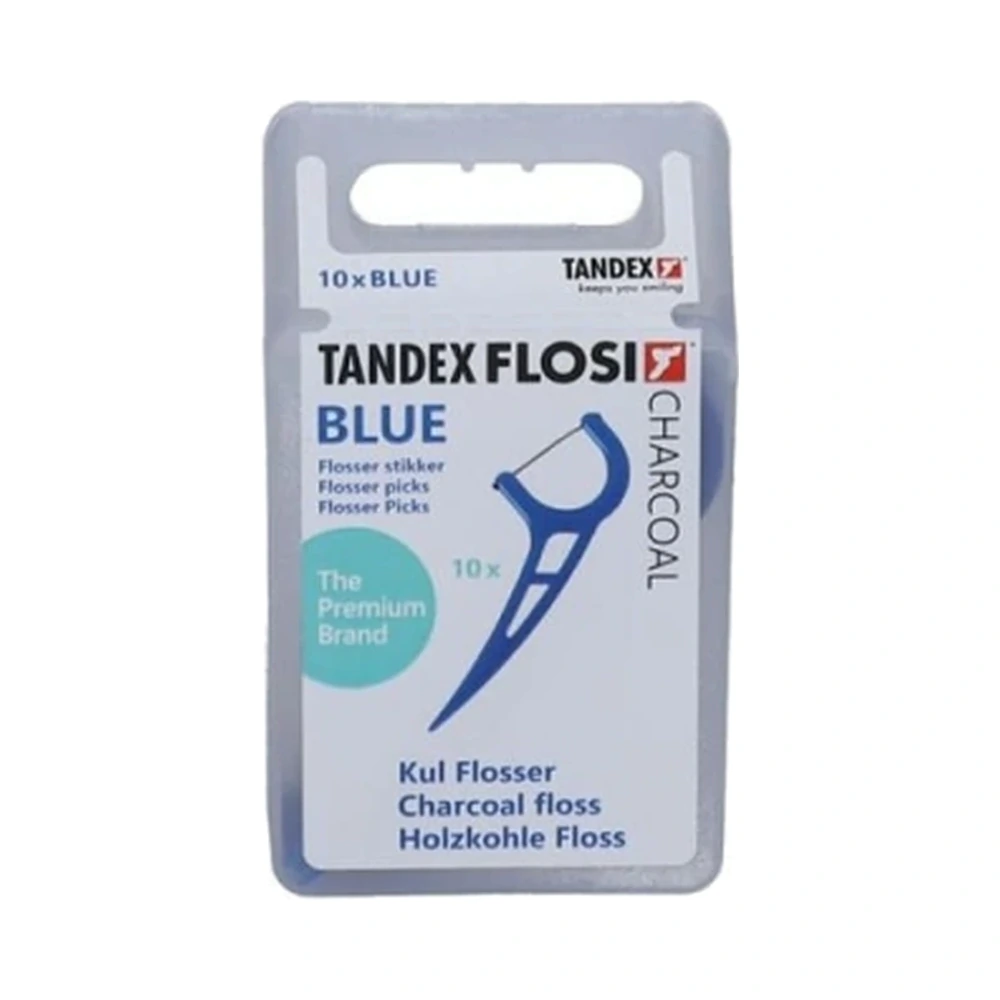 Tandex Flosi Flosser Blue – 10 stk