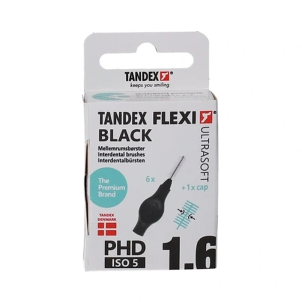 Tandex Flexi Ultra Soft Black – 6 stk